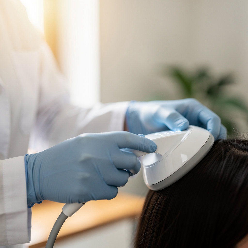 Mission Valley TMS San Diego clinician discussing personalized TMS treatment plan with patient in calming clinic setting